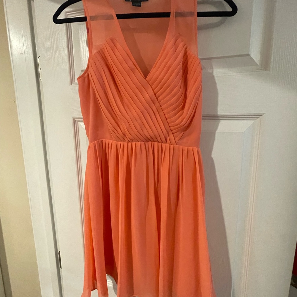 Armani Exchange Coral Mini Dress